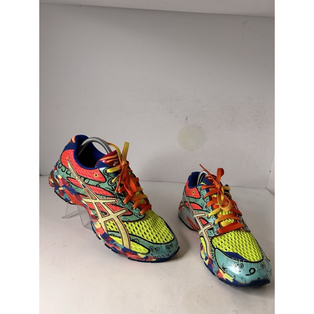 ASICS GEL NOOSA‎ TRI 6 Men's Sz 8 Yellow,/Green/ Hot Pink